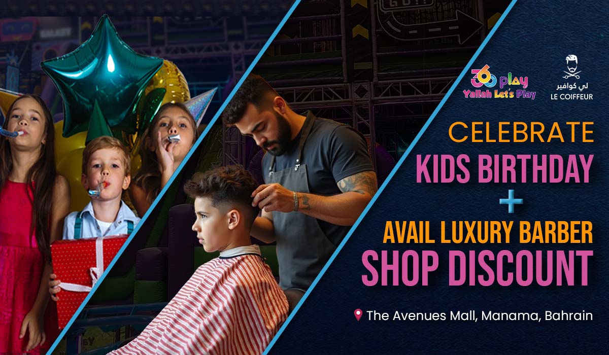Celebrate Birthday in Avenues Mall and Get Luxury Barber Shop Discount